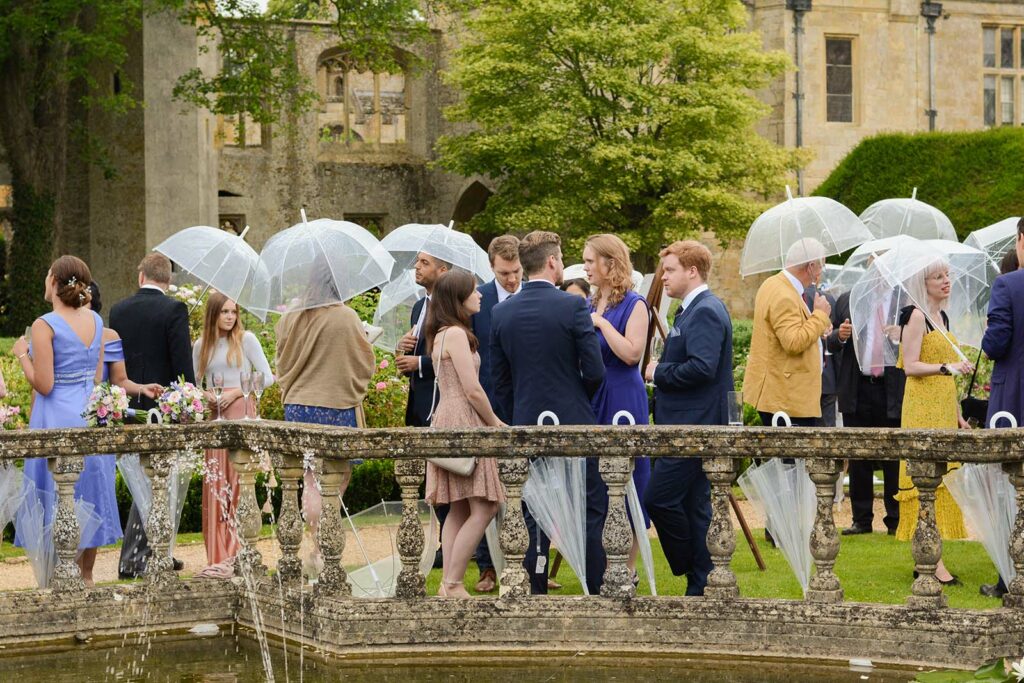 Wedding Guests at Sudeley Castle)
